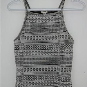 Black and white Patterned dress for sale